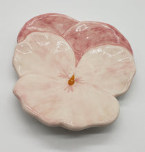 Load image into Gallery viewer, Ernestine Salerno Italian Pansy Dish - Plate
