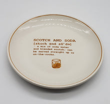 Load image into Gallery viewer, EUC Pottery Barn “Cocktails Defined-Scotch and Soda”

