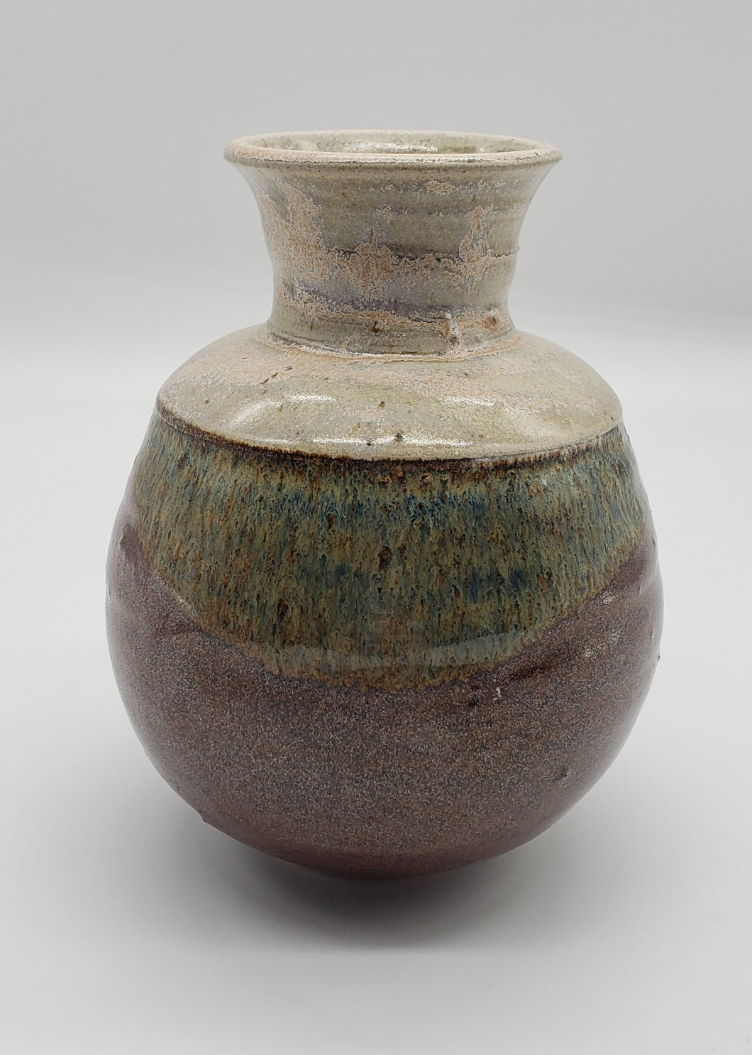 Brandon stoneware small vase - Signed