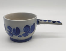 Load image into Gallery viewer, Salt Glaze Small Pottery bowl With Handle
