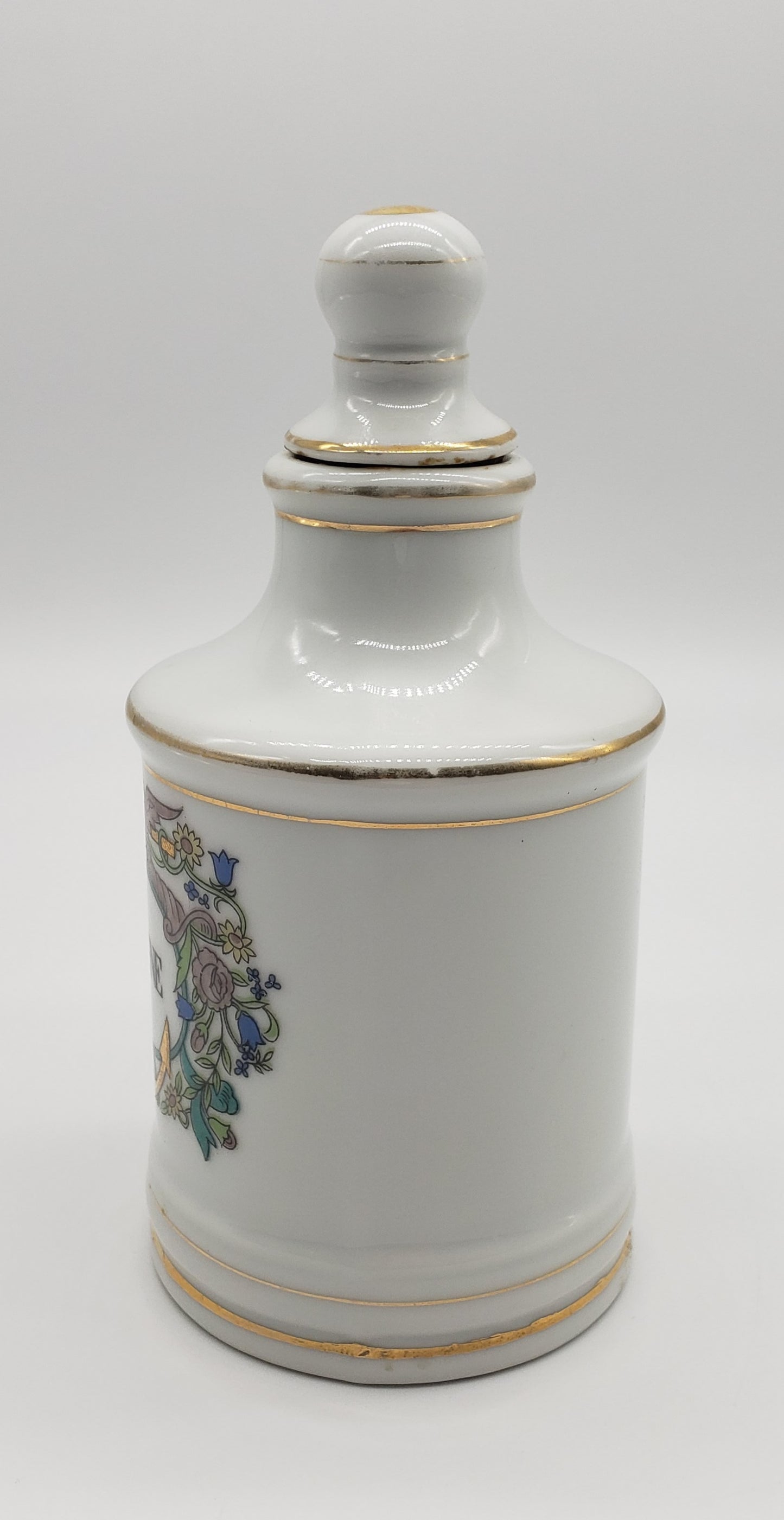 Porcelain Apothecary Jar - Cologne