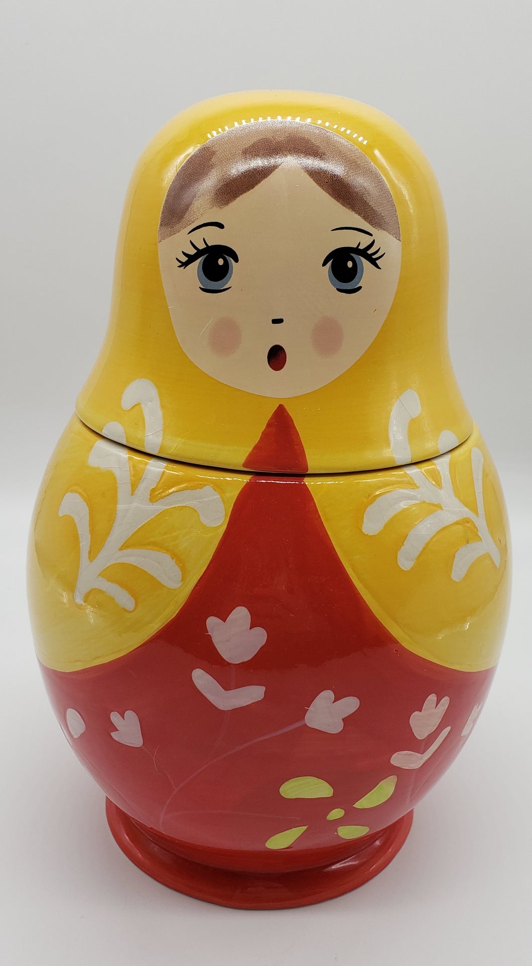 World Market Matryoshka Russian Doll Cookie Jar