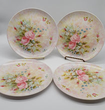 Load image into Gallery viewer, Rose Pattern Melamine Dinner Plate (set of 4)
