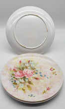 Load image into Gallery viewer, Rose Pattern Melamine Dinner Plate (set of 4)
