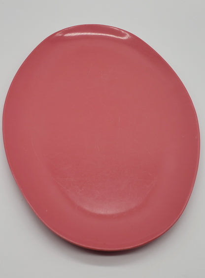 Allied Chemical White Melamine Oval Platter Oval