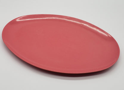 Allied Chemical White Melamine Oval Platter Oval