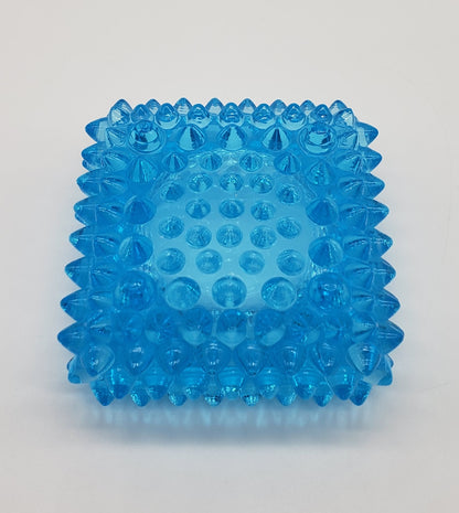 Fenton Square Hobnail Bright Blue Salt Cellars