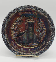 Load image into Gallery viewer, Fenton Christmas Plate - Little Brown Church
