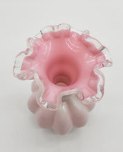 Load image into Gallery viewer, Fenton Charleton Art Glass Vase, Encased Melon Vase

