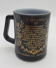 Load image into Gallery viewer, Federal Glass Zodiac Coffee Cup
