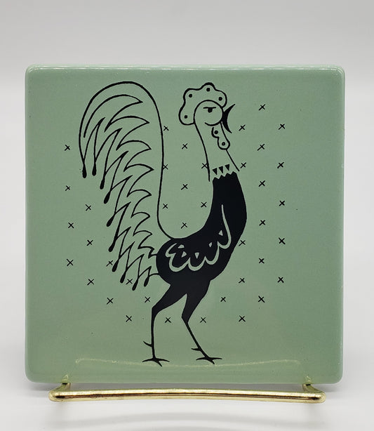 The Pot Rooster Tile Trivet by Frigidaire