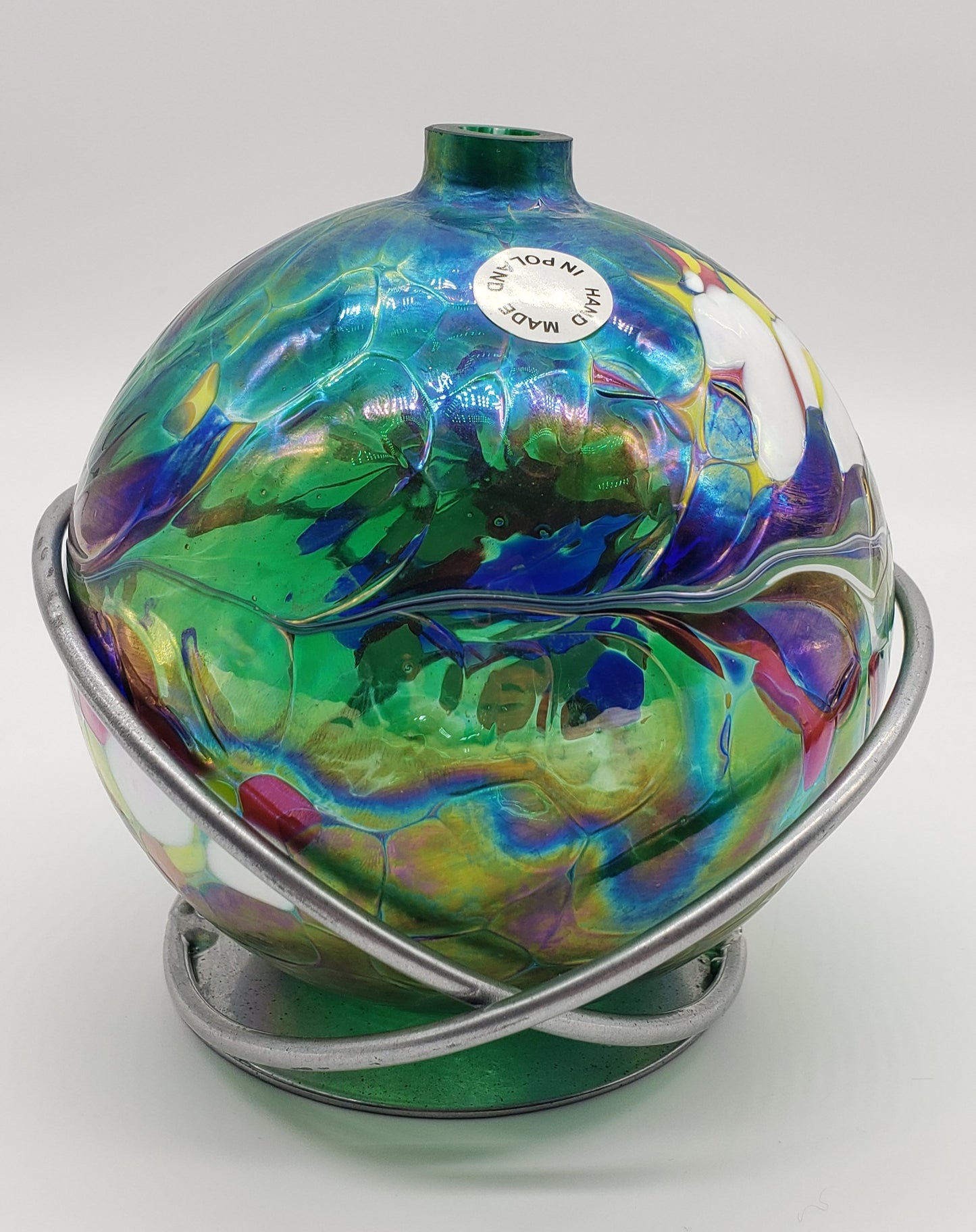 Hand Blown Oil Lamp made in Poland