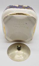 Load image into Gallery viewer, EPNS Cookie Jar &amp; English Regent China - Porcelain Biscuit Barrel
