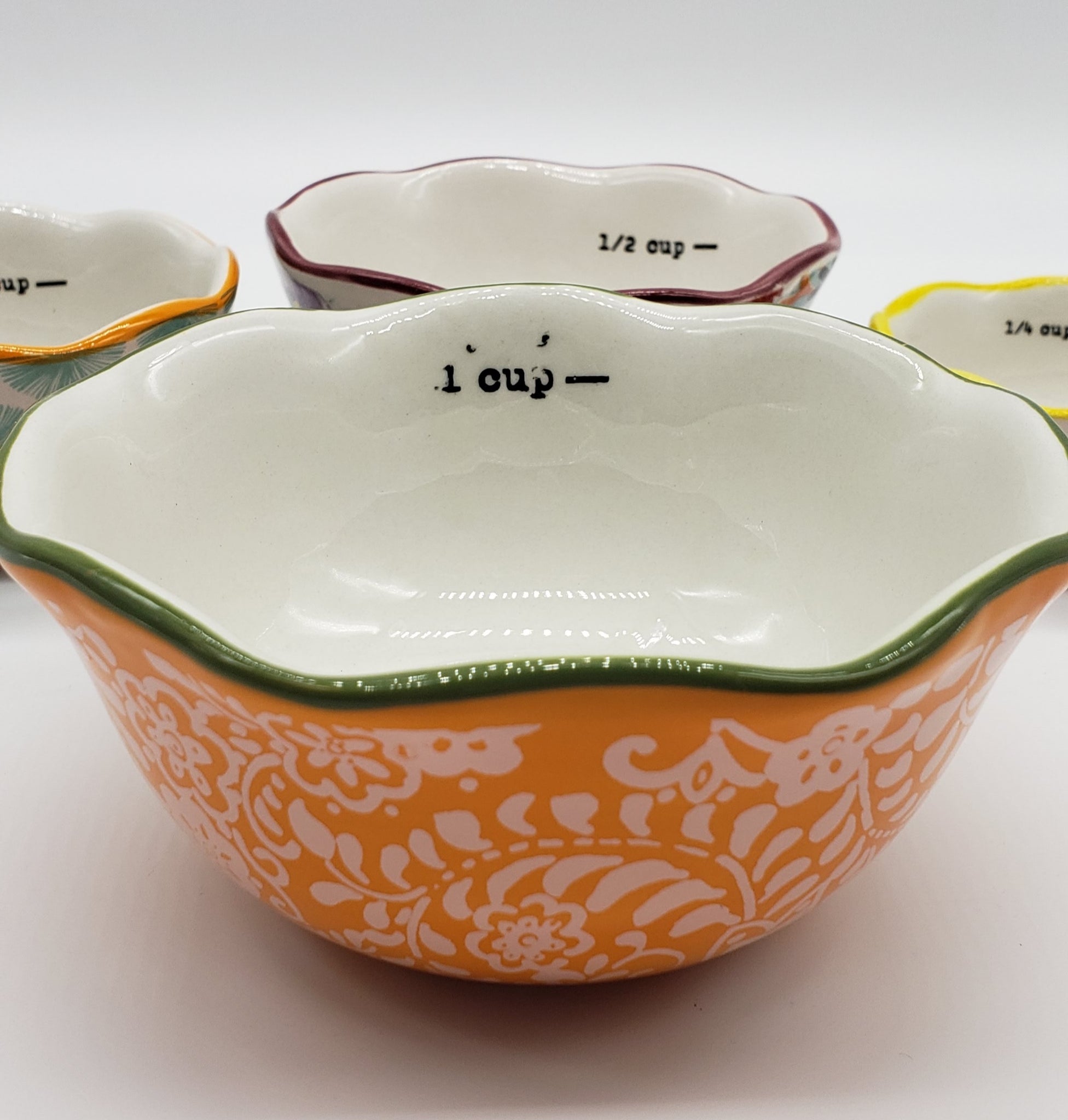 The Pioneer Woman Flea Market Ceramic Decorated Measuring Cup, 4-cup