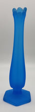 Load image into Gallery viewer, Westmoreland (?) Frosted Swung Glass Bud Vase Pedestal Base
