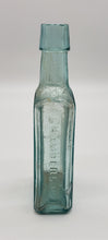 Load image into Gallery viewer, Chamberlain&#39;s Aqua Glass Medicine Bottle
