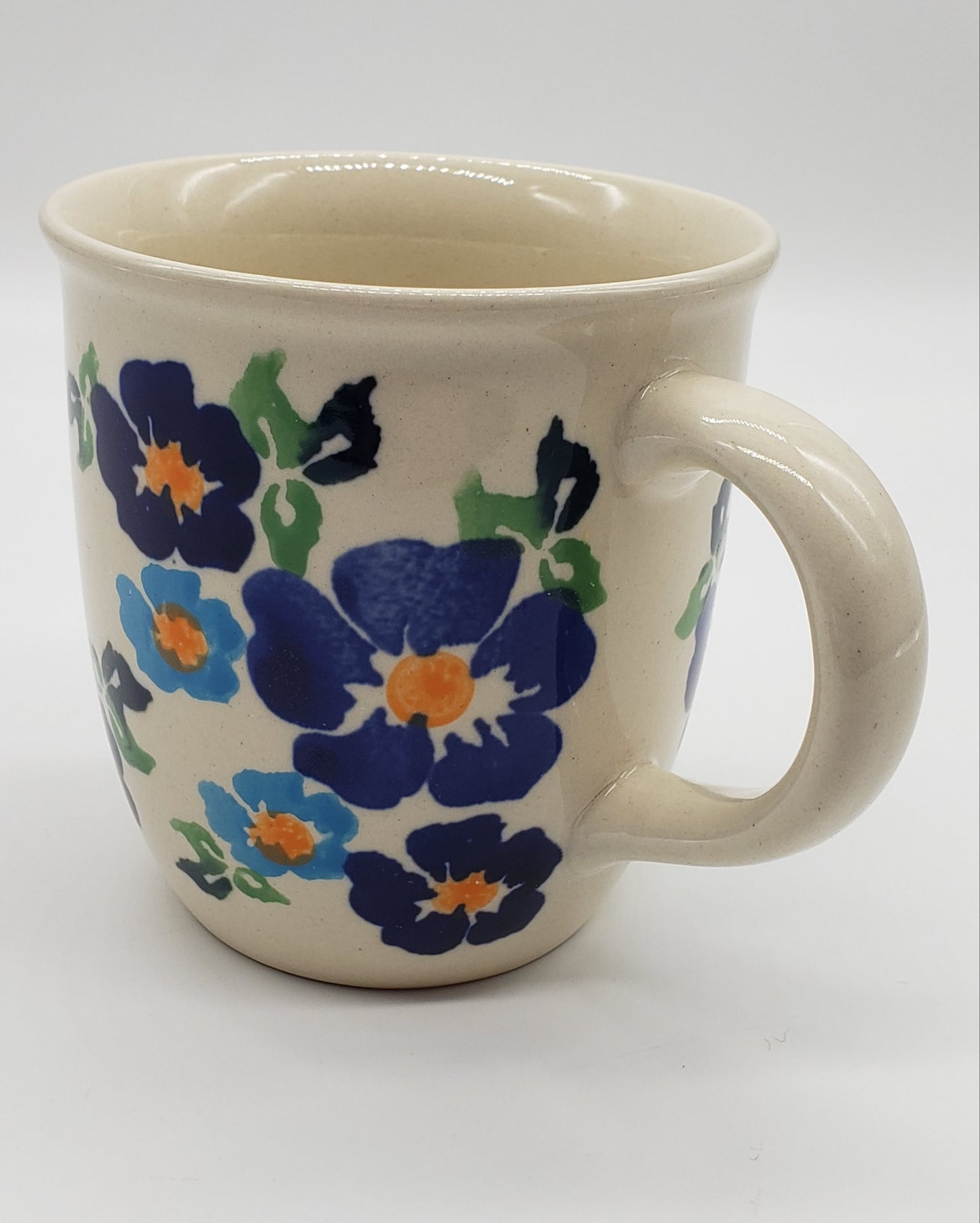 Polish Pottery Mug - Passion Poppy