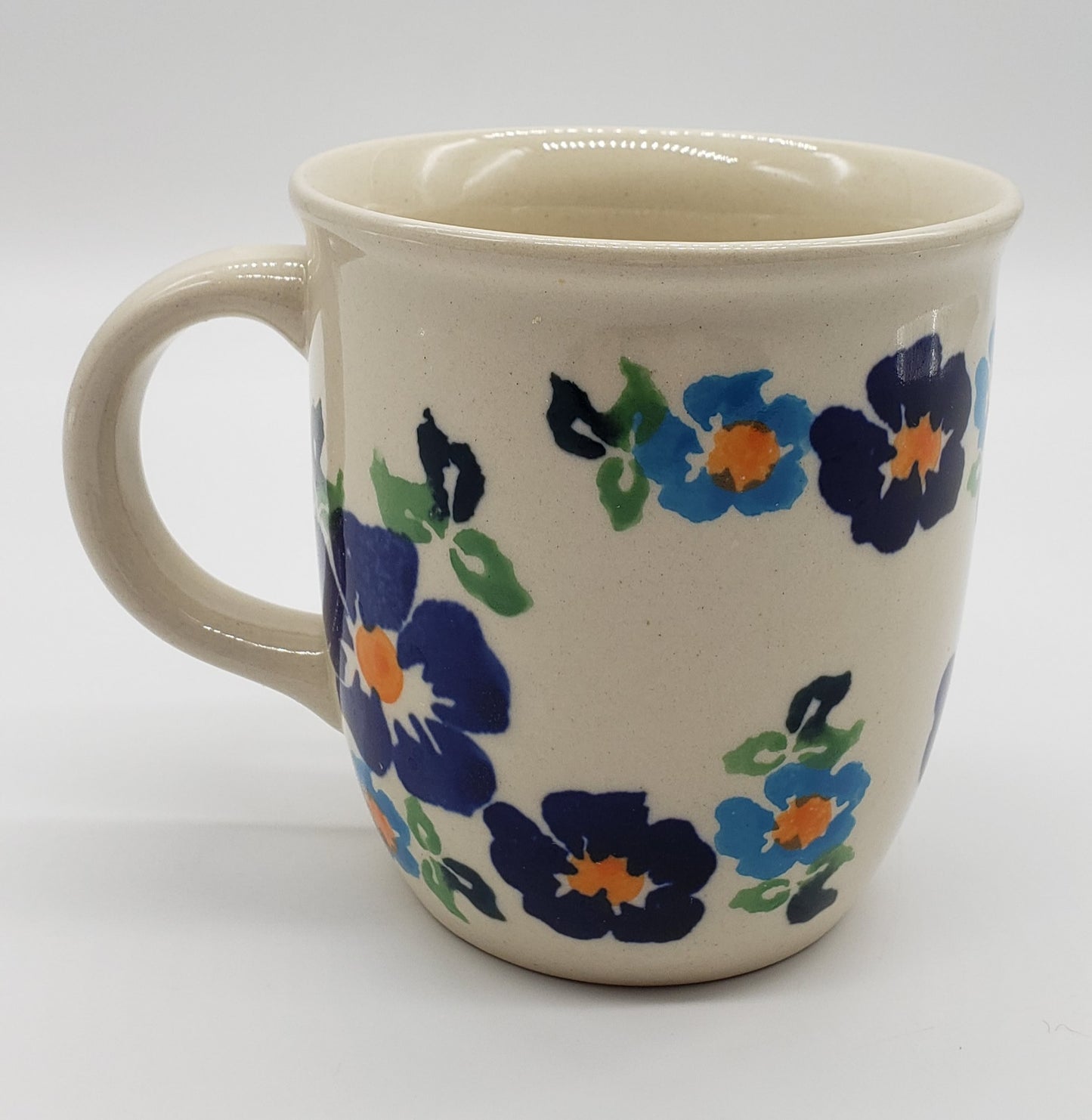 Polish Pottery Mug - Passion Poppy