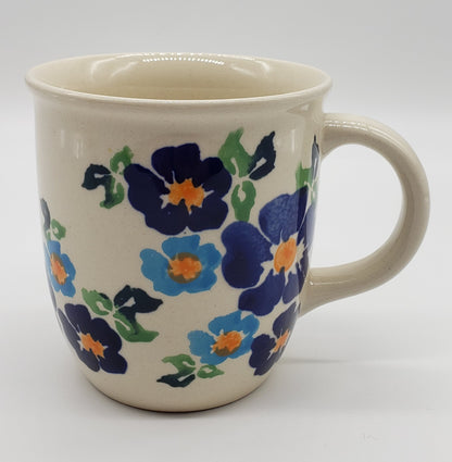 Polish Pottery Mug - Passion Poppy