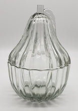 Load image into Gallery viewer, Pear Shaped Glass Lidded Candy Dish
