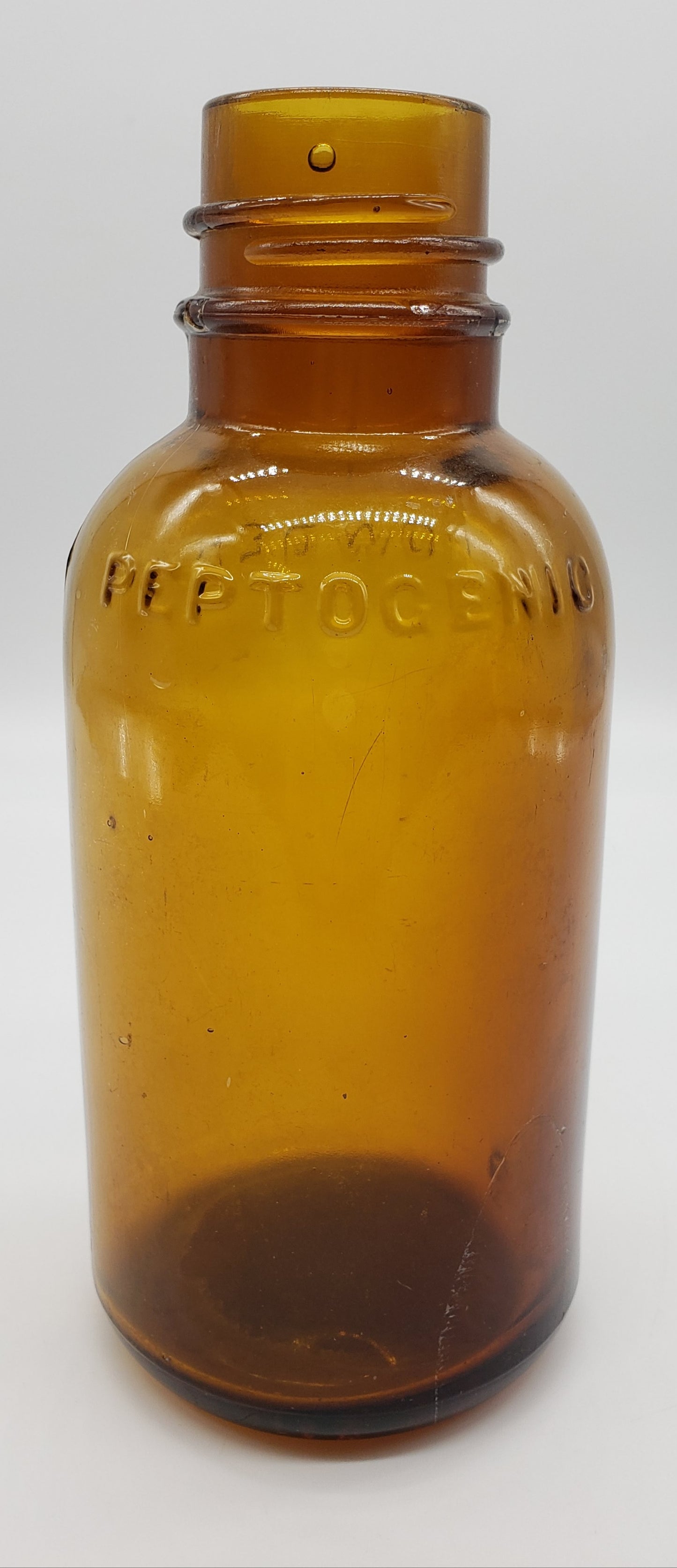 Peptogenic Milk Powder Glass Bottle- Fairchild Bros. & Foster