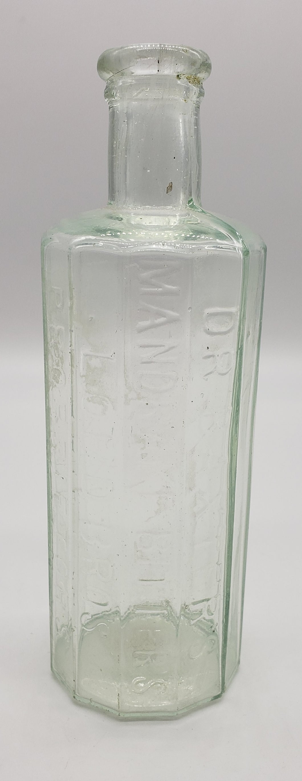 Dr. Baxter's Mandrake Bitters Lord Bros. Glass bottle