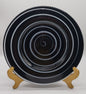 Pier 1 Spiral Decorative Centerpiece Glass plate