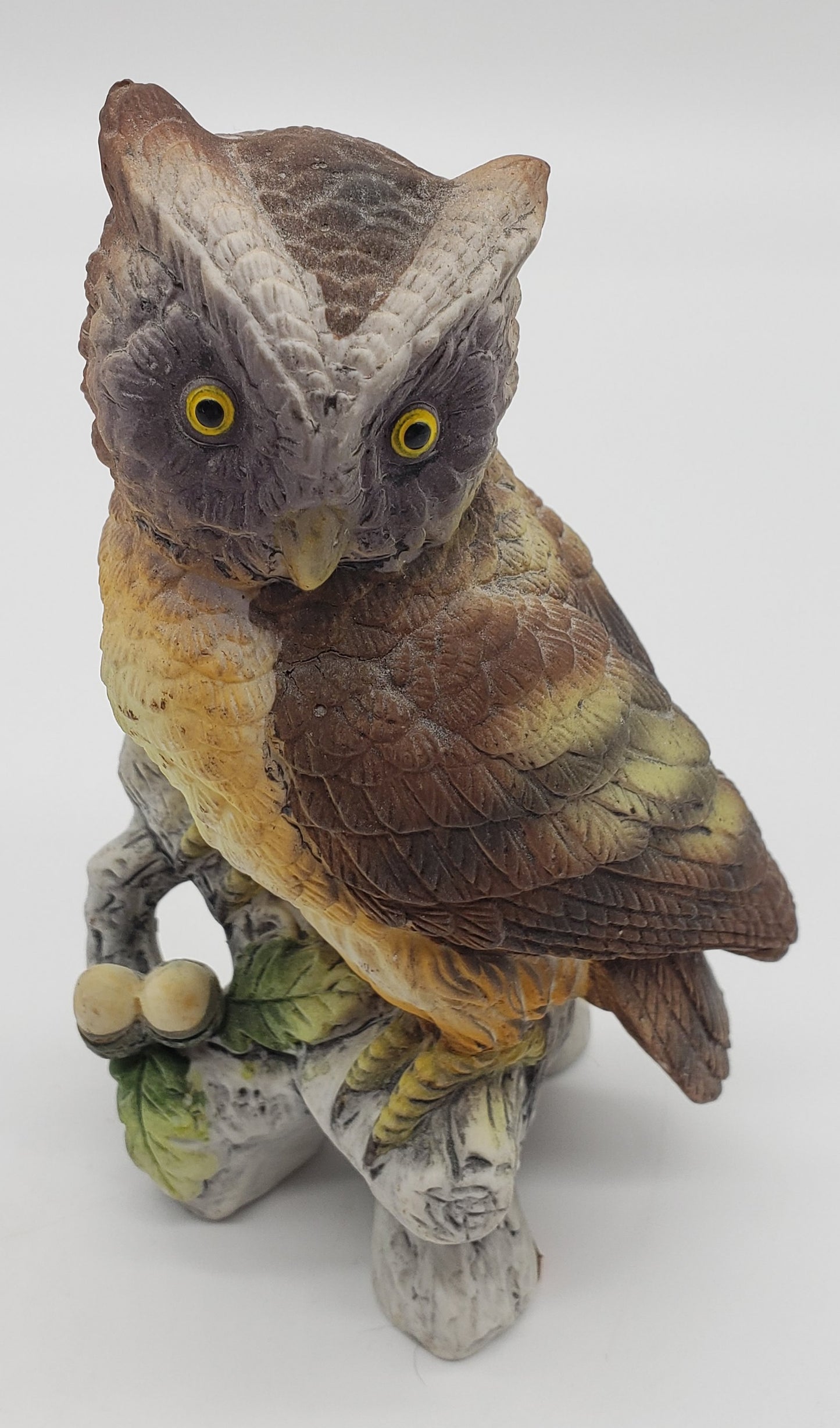 Lefton KW12 Owl on a Limb Figure, Japan