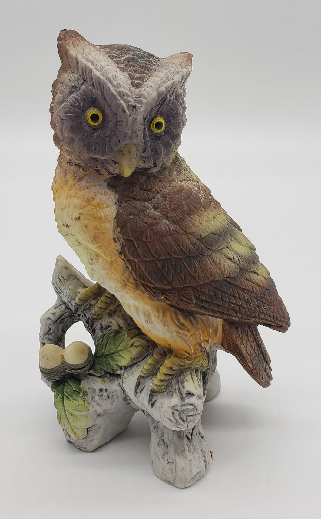 Lefton KW12 Owl on a Limb Figure, Japan