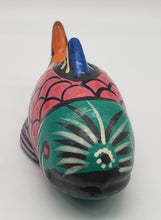 Load image into Gallery viewer, Mexican Hand Painted Pottery Fish
