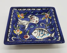 Load image into Gallery viewer, Armenian Pottery - Jerusalem Trinket Dish with Fish
