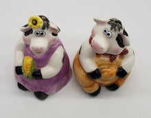 Load image into Gallery viewer, Cow Farmer and Wife Salt and Pepper Shakers
