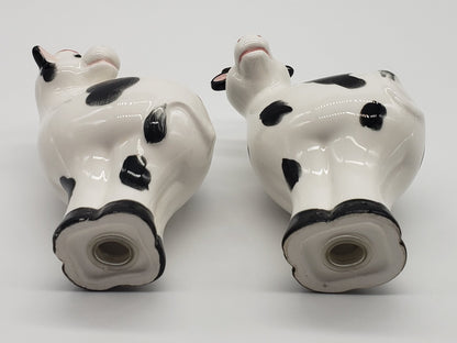 Cow and Bull Salt and Pepper Shakers