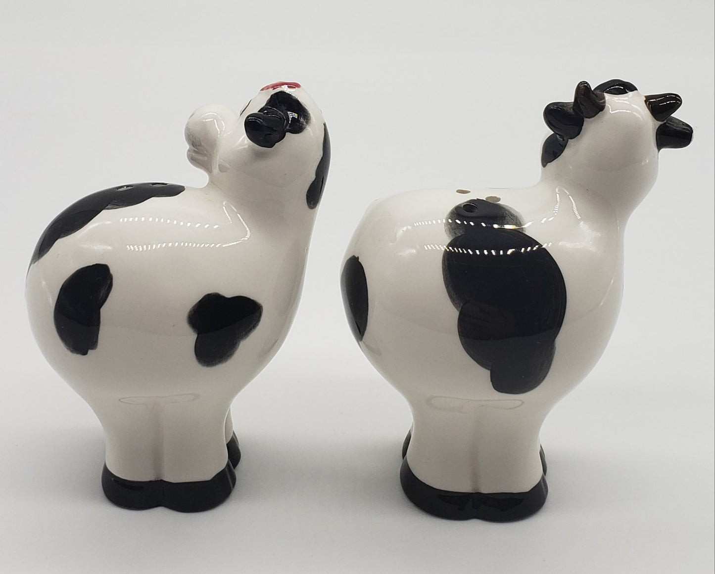 Cow and Bull Salt and Pepper Shakers