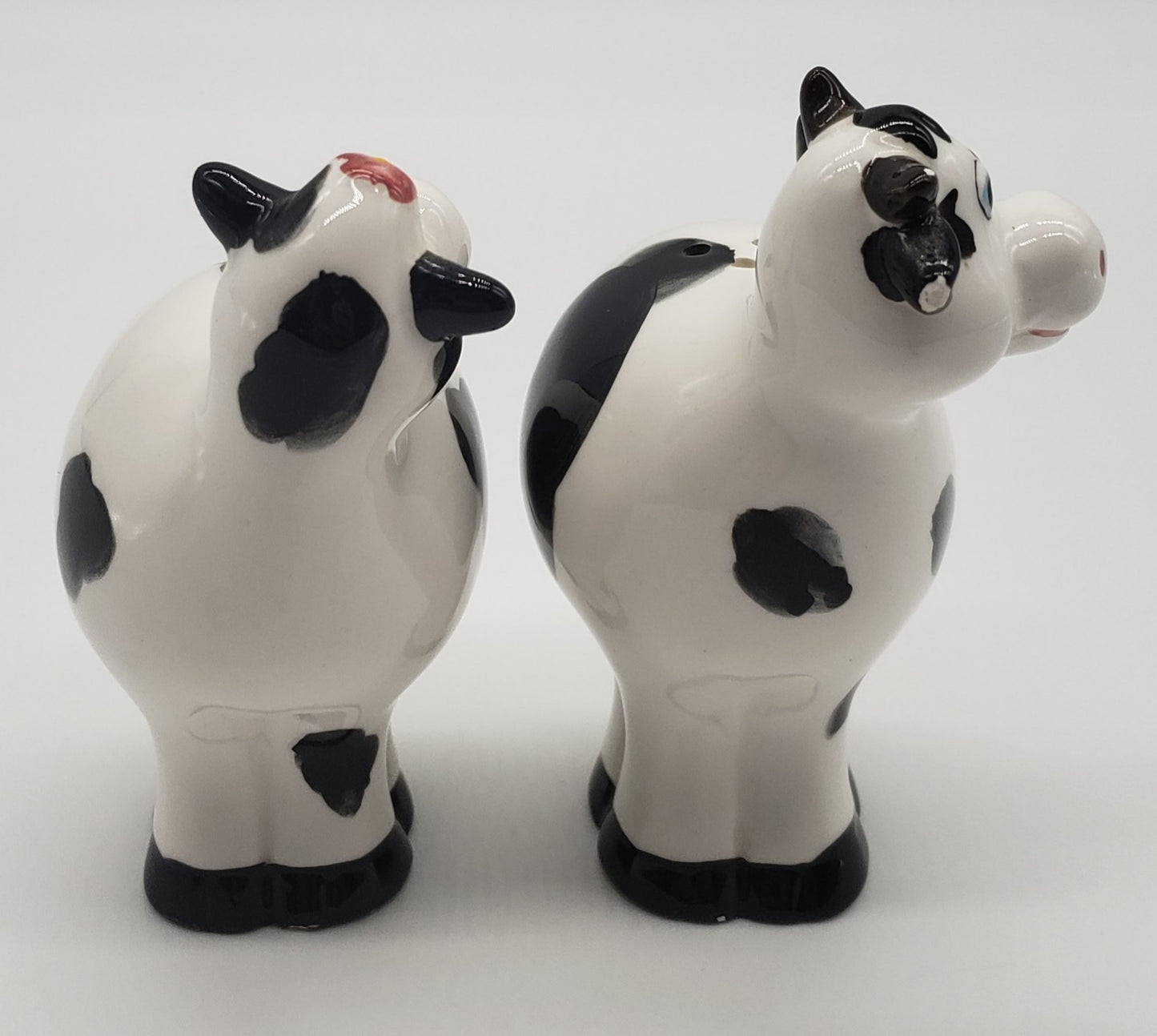 Cow and Bull Salt and Pepper Shakers