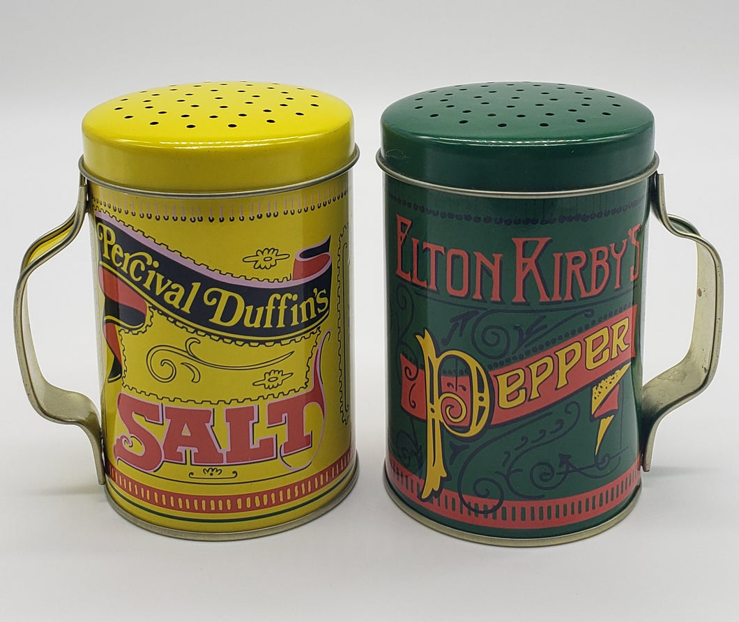 Elton Kirbys Pepper & Percival Duffins Salt Shaker
