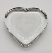 Load image into Gallery viewer, Glass Heart Paperweight
