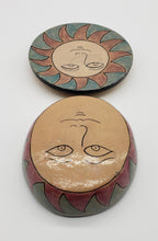 Load image into Gallery viewer, Folk Art Wooden Sun Bowl and Plate
