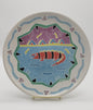 Chaleur Display Plate Designed by Judith Geiger, Signed