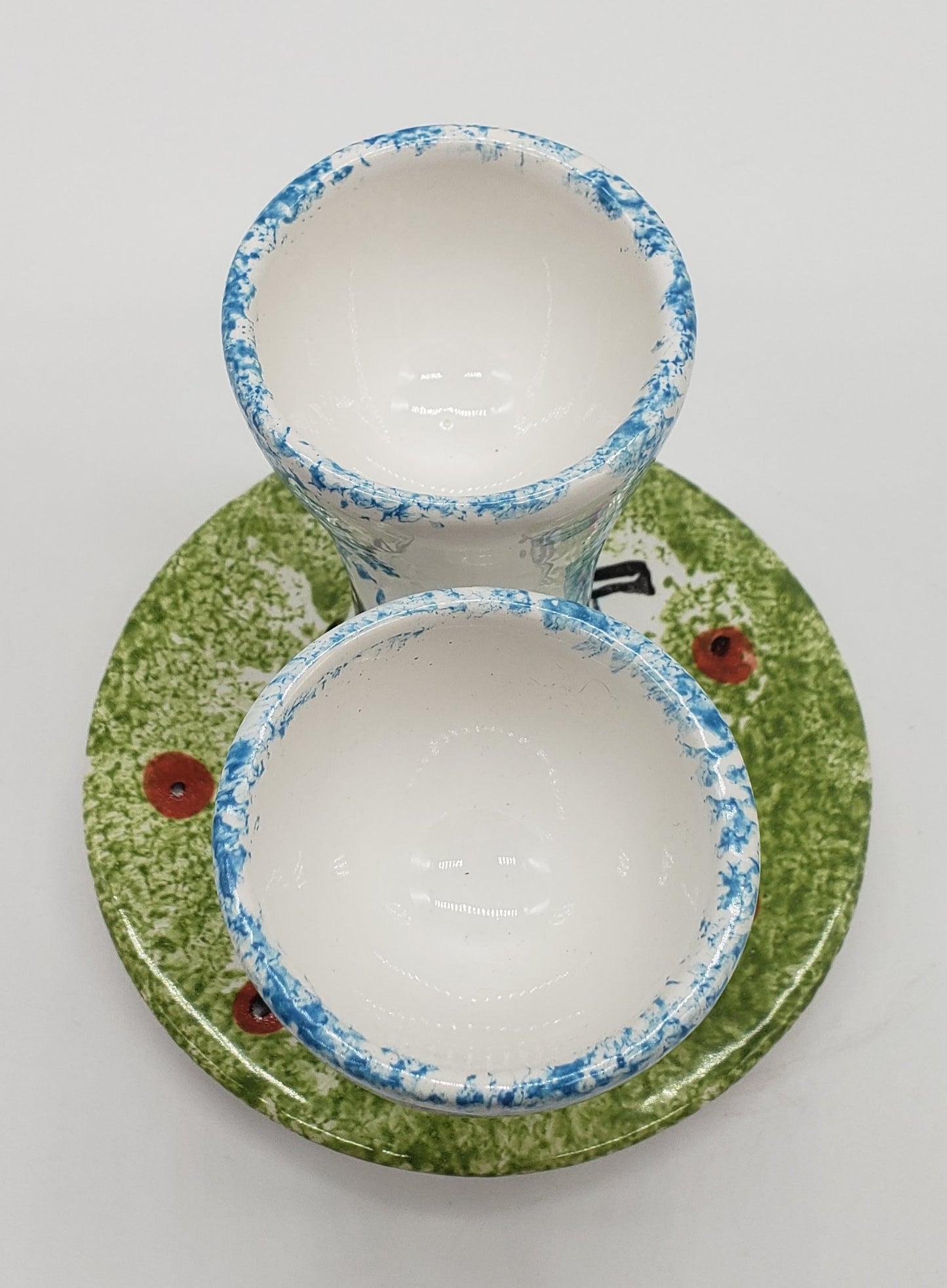 Honiton Double Egg Cup Pottery