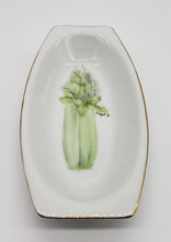 Load image into Gallery viewer, Ceramic Hand Painted Celery Dish
