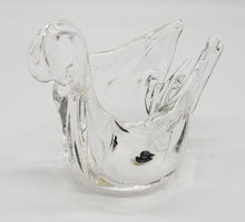 Load image into Gallery viewer, RIEKES CHALET Lead Crystal Glass Swan - Handcrafted in Canada
