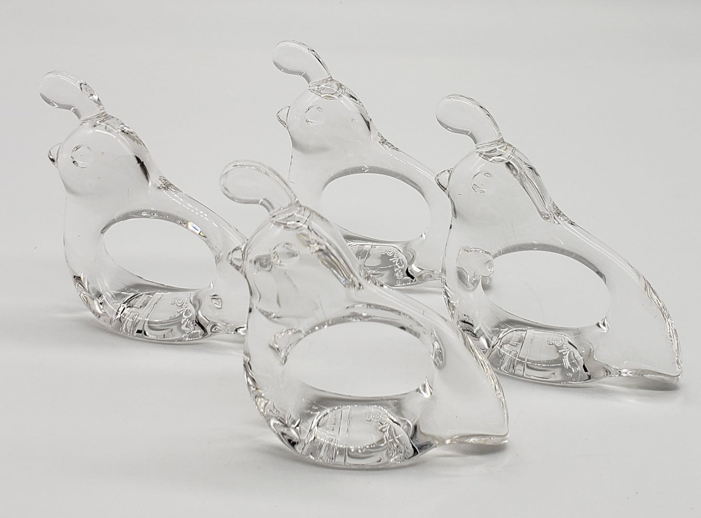 Quail Bird Acrylic Napkin Holders| Set of 4