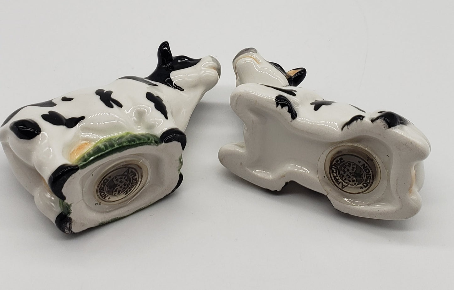 Appletree Design Barnyard miniature cow salt and pepper shakers