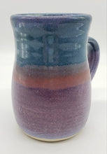 Load image into Gallery viewer, Blue and Purple Coffee Mug, Handmade Pottery
