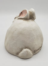 Load image into Gallery viewer, The Stone Bunny Inc Rabbit Figurine Telle M Stein 2012 Yard Art Sleepy Bunny
