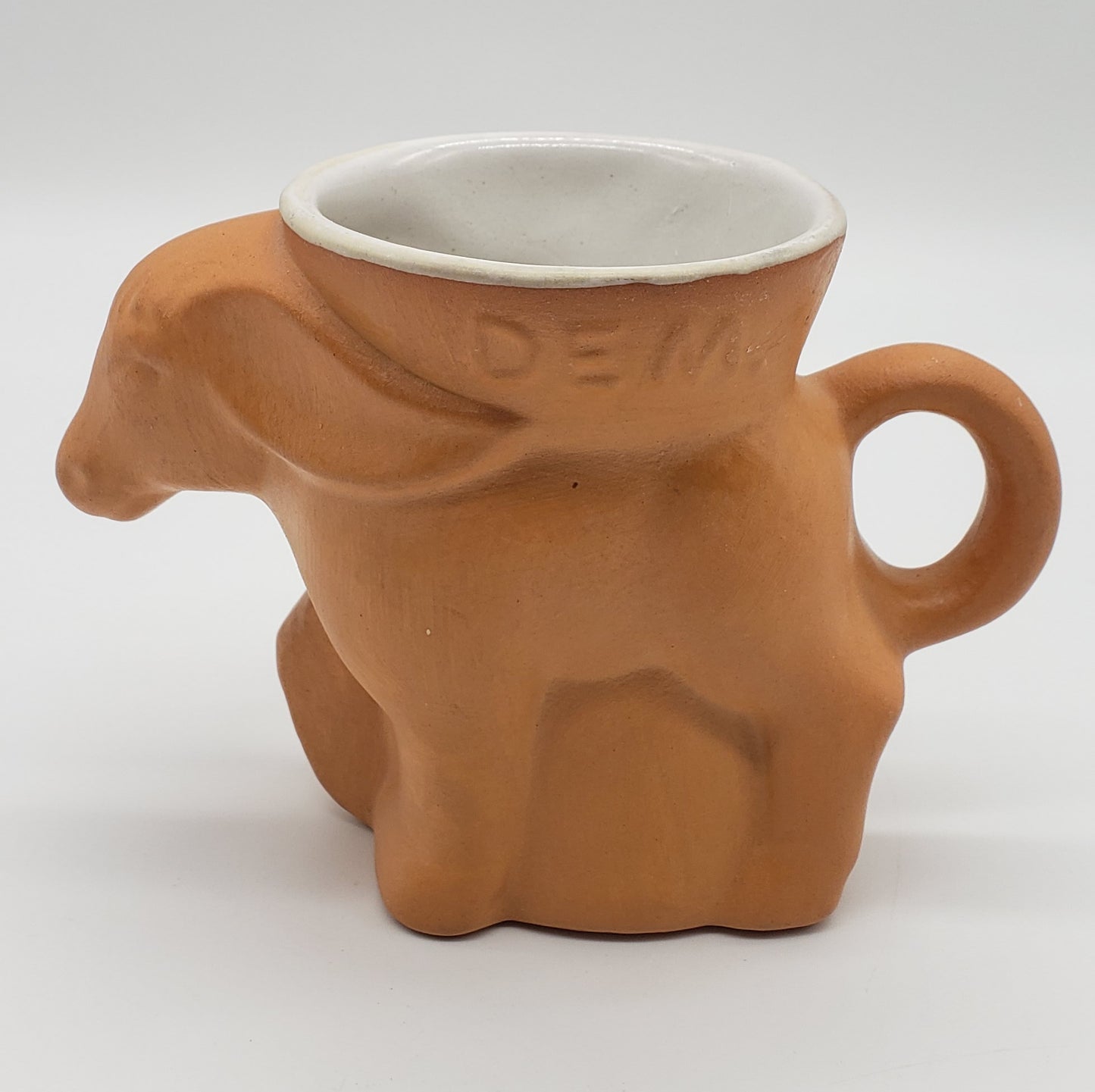 FRANKOMA 1980 Terracotta Democrat Donkey Mug