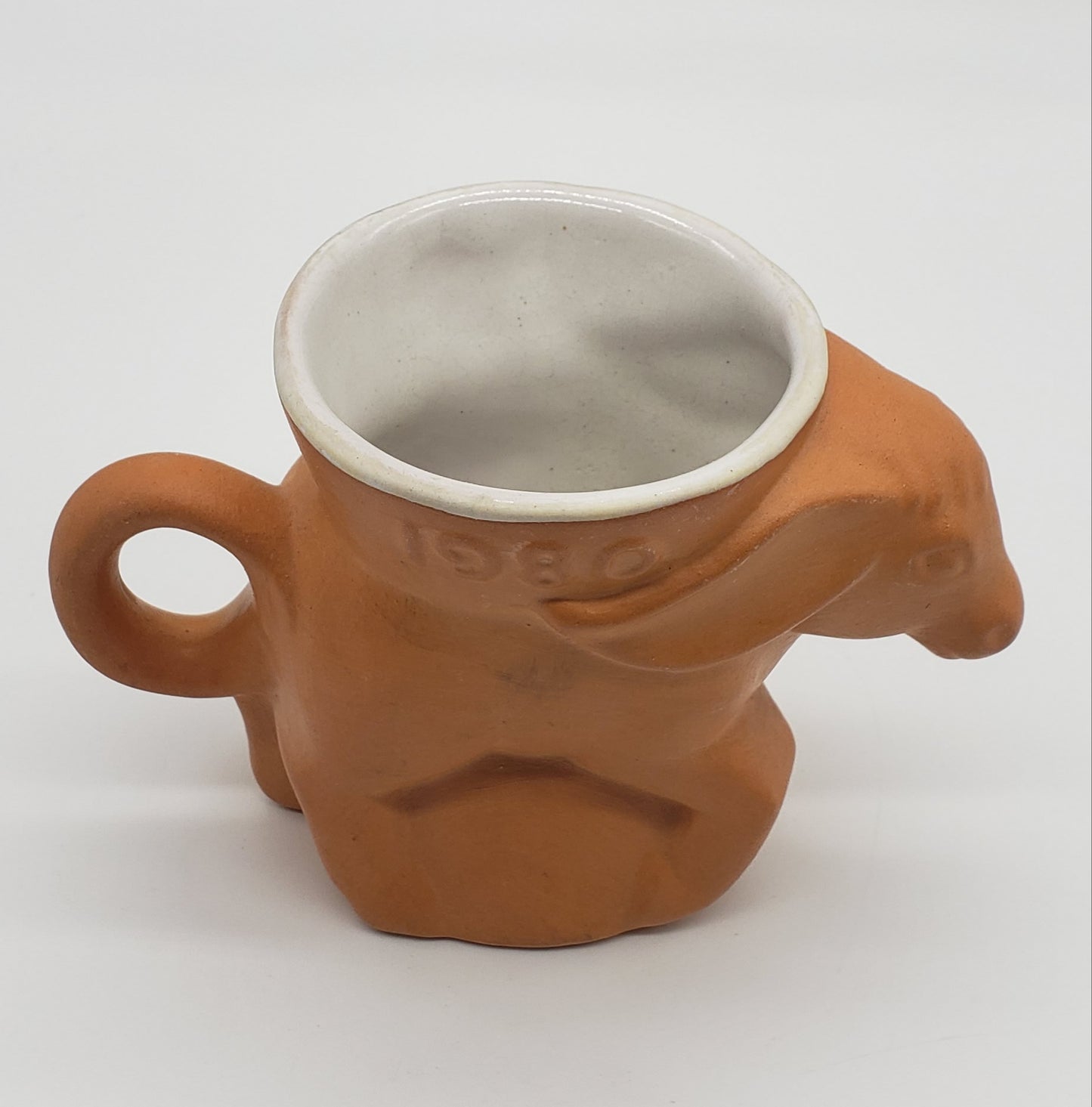 FRANKOMA 1980 Terracotta Democrat Donkey Mug