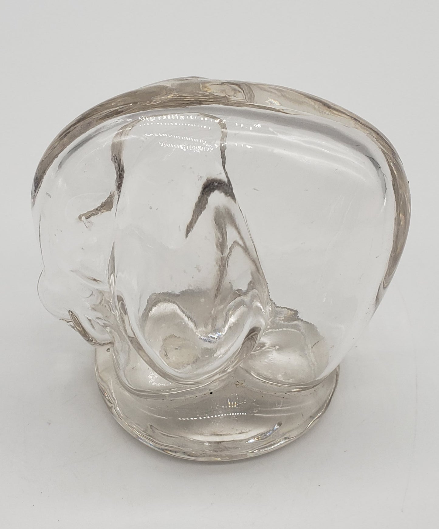 Lefton Vintage Glass Elephant figurine