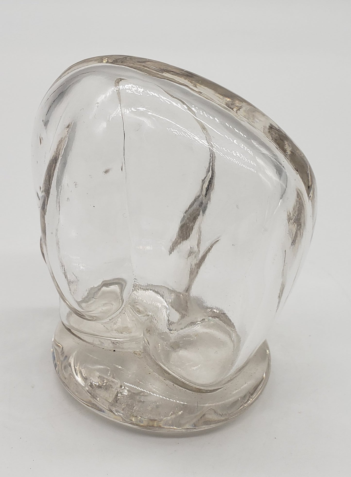 Lefton Vintage Glass Elephant figurine